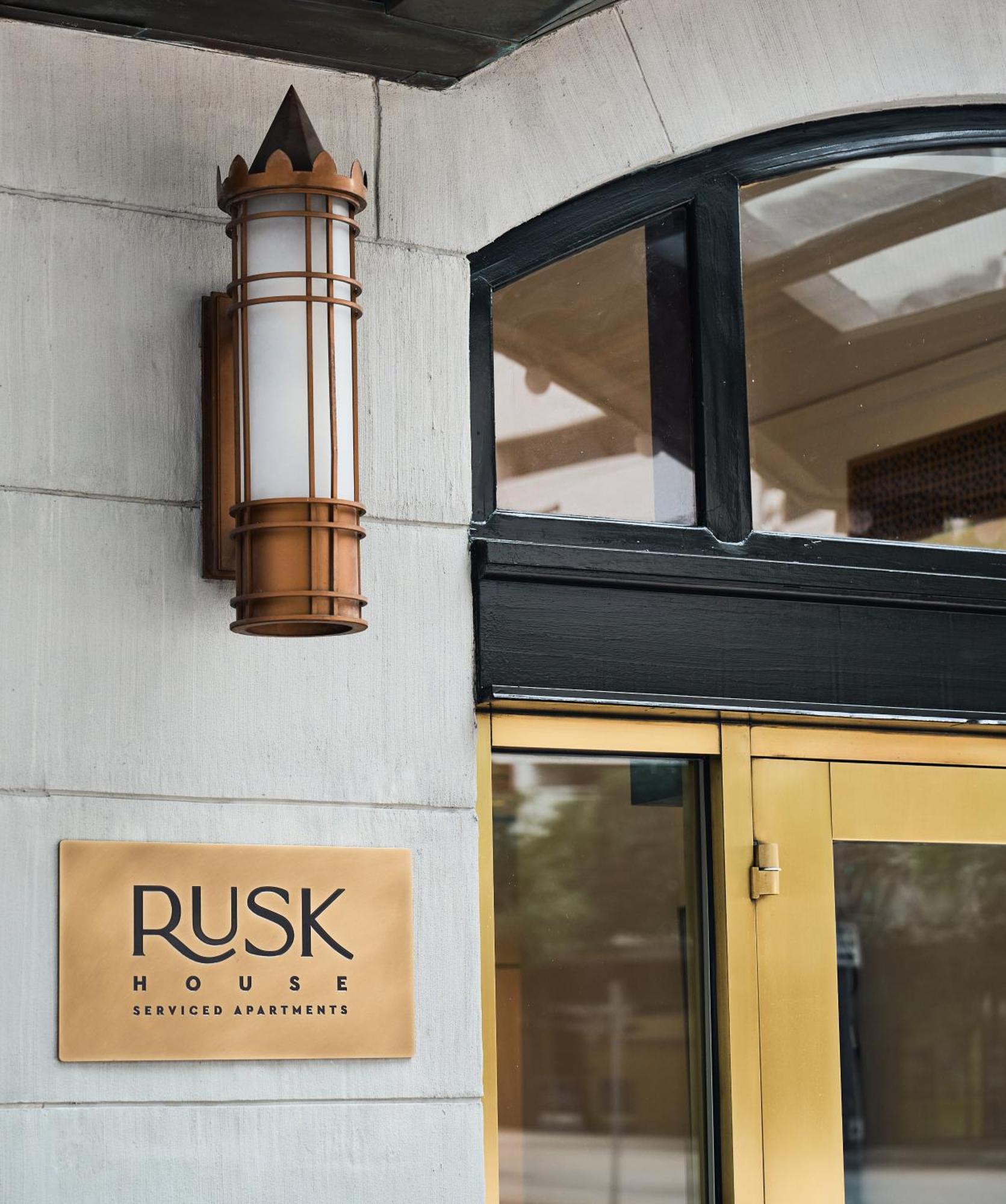 Rusk House Serviced Apartments Houston Exterior foto